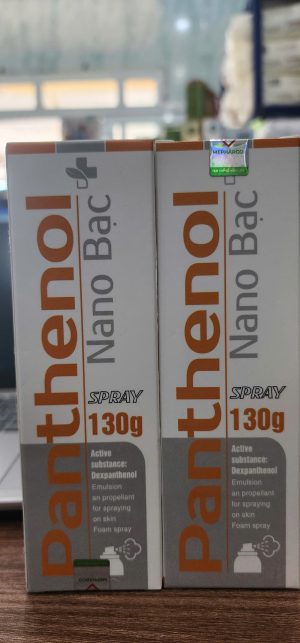 PANTHENOL NANO BẠC- XỊT DƯỠNG DA-LÀM DỊU DA-GIÚP GIẢM CÁC TÁC NHÂN GÂY VIÊM NHIỄM DA-DA BỎNG-DA RẠN