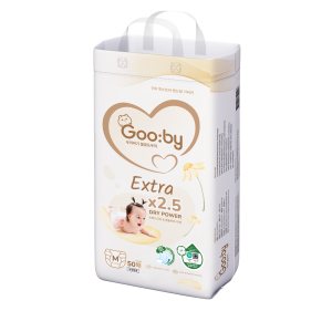 Bỉm dán Gooby Extra – Size M-THIẾT KẾ SANG TRỌNG-CHẤT LIỆU MỀM MẠI THẤM HÚT